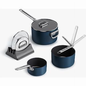 Promotion de 50  Ensemble de 3 Casseroles Joseph Joseph en Céramique Bleu