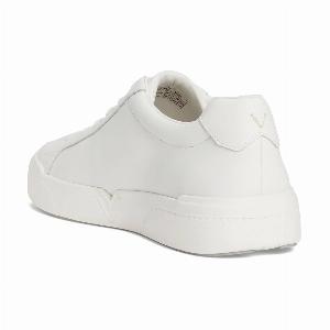 Vionic Colbie Smooth Leather Mens Fashion Sneakers  White  SizeUS 9 Men