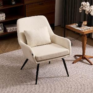 Home Deluxe Fauteuil ORION Blanc