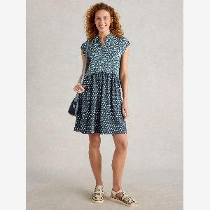 Hemdblusenkleid Everly aus Jersey in Größe 38R Jetzt 33  mit 59  Rabatt erhältlich