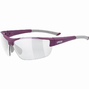 Die uvex Sportstyle 612 Variomatic Light Sportbrille in lila matt jetzt nur 3990 