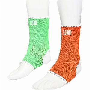 Leone Cavigliere Muay Thai Doppio Lato Verde e Arancio Uomo M ora 357
