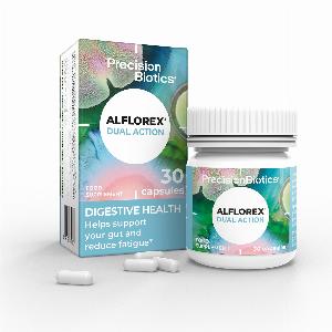 Alflorex Dual Action  Daily Gut  Brain Supplement  30 Capsules