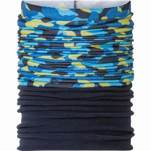 lupilu Foulard en polaire enfant bleu bleu foncé vert