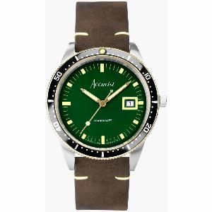 Get 20 Off Accurist Mens Dive Watch with TwoTone Case Green Dial