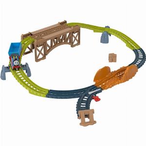 Thomas  Friends Wooden Bridge Delivery Train Track Playset