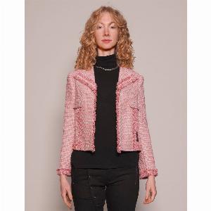Pink Ruffle Suit Jacket  Size S