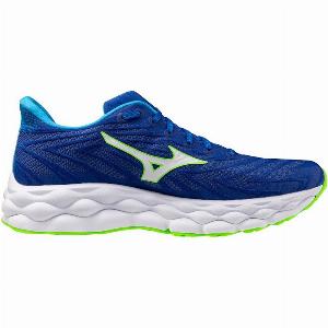 Mizuno Wave Sky 8 Schuhe Blau Weiß SS25 Größe 40  EUR