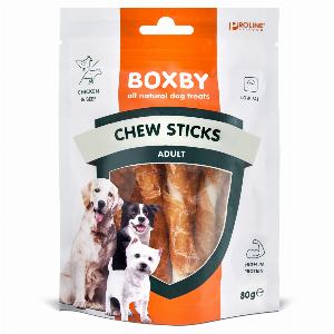 80g Friandises Boxby Chew Sticks  Friandises pour chien