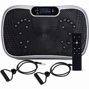 Trainingsgerät mit Vibrationsplatte für effektives Workout  Mit integrierten Bluetoothlautsprechern und Fernbedienung  Online bestellen