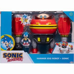 Sonic The Hedgehog Hammer Egg Robot Playset
