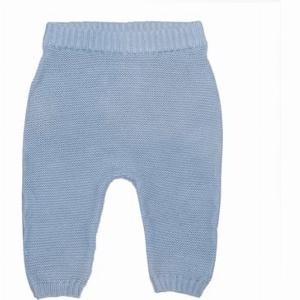 Pantaloni in maglia strikka blu Kindsgard ora a 622