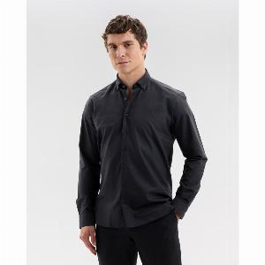 Black Oxford with Skulls Accents ButtonDown Shirt XXXL