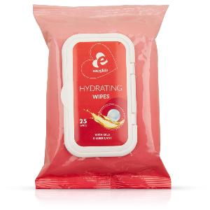 EasyGlide Hydrating Wipes avec Huiles et Lubrifiants 25 pcs