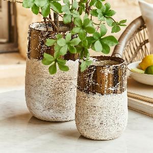 Ensemble de 2 vases Hafira ancien prix 3495  nouveau prix 2796