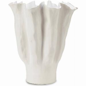 Gianna Ceramic Vase  White