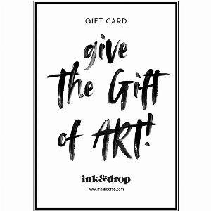 Ink Drop Gift Card