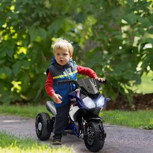 HOMCOM ElektroKindermotorrad 3 kmh Musik Scheinwerfer für Kinder 35 Jahre jetzt 6890