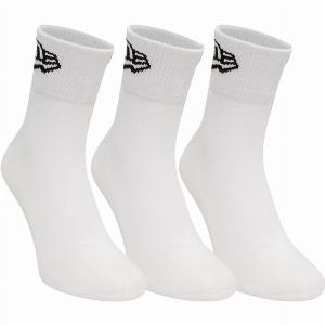 New Era Flag Ankle 3pk Chaussettes Blanc