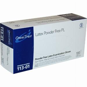 Latex Gloves Small   Omni Trust 100box