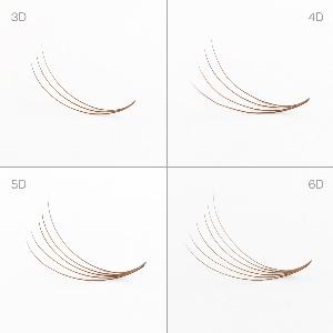 Enjoy 40 Discount on Tatti Lashes Brown PreFanned Russian Lashes