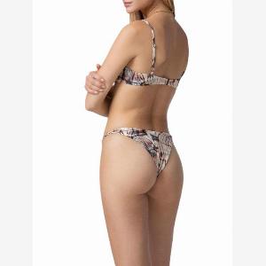Top bikini Me Fui con ferretto e slip beige da 8550  a 76  11