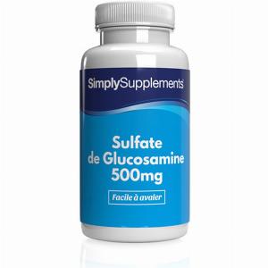 Profitez de 20  de réduction  Glucosamine sulfate 500 mg