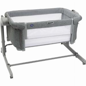Chicco Next2Me Magic Evo Bedside Crib in Dark Grey