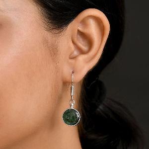 33 Rabatt auf SmaragdMatrixOhrringe aus Messing ca 600 ct