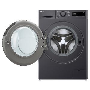 LG F4Y513GBLN1 13kg 1400 Spin Washing Machine in Slate Grey A Rated AI
