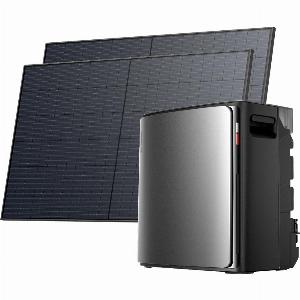 EcoFlow STREAM Ultra X Balkonkraftwerk mit Speicher  Option STREAM Ultra X 0  MwSt  nur in Deutschland  Wahl des gewünschten Bundles 2  520 W Bifaziales Solarpanel