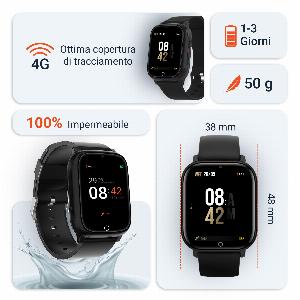 Orologio GPS Smartwatch  Localizzazione in tempo reale  PAJ 4G ora 3499