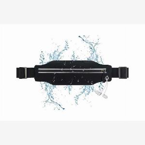 Unisex Fitness Tracker Running Belt With Reflective Strips  Waterproof Coating  Wowcher