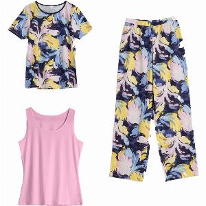 Save 31 on Medium Underwater Bloom 3Piece Pyjama Set Size 1214