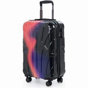 Handgepäck Trolley 55x35x20 cm Hartschale Neon Rot jetzt 9995