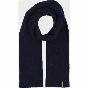 Sciarpa Bugatti a costine in misto lana