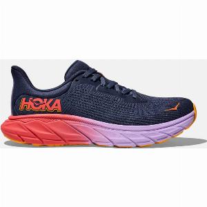 HOKA Womens Arahi 7 Road Running Shoes in Nautical DuskVarsity Navy Size 6