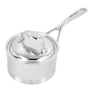 Demeyere Atlantis 7 Casserole avec couvercle 14 cm Inox 1810 Argent