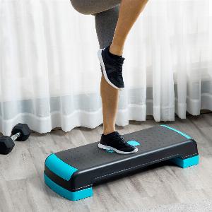 Enjoy 13 Discount on Adjustable HOMCOM Aerobic Stepper for Home  Office