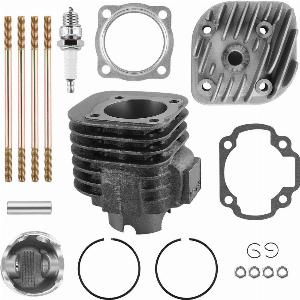 Cylinder Head Piston Gasket Top End Kit compatible for Polaris Predator 90 20032006