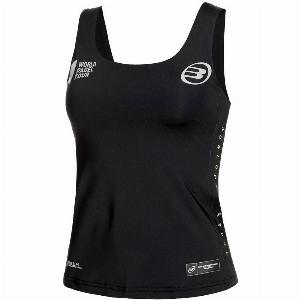 Bullpadel Lican Débardeur Tank Top Femmes  Noir  Jaune