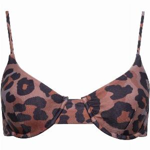 Palermo Underwire Bikini Top Leopard