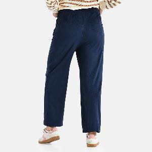 Enjoy 38 Off Maisi Navy Elasticated Comfort Fit Trousers Size 20
