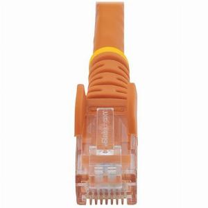 StarTechcom 50cm CAT6 Ethernet Cable 10 Gigabit Snagless RJ45 650MHz 100W PoE Patch Cord CAT 6 10GbE UTP Network Cable wStrain Relief Orange Fluke TestedWiring is UL CertifiedTIA  Category 6  24AWG N6PATC50CMOR  network cable  50 cm  orange