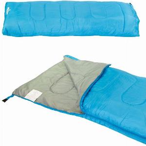Save 29 on a Blue and Grey Single Envelope Sleeping Bag for Two Seasons