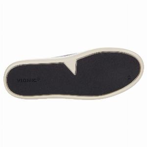 Vionic Aura Paisley Leather Womens Lace Up Sneakers  Black  SizeUS 6 Women