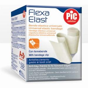 Pic Flexa Elast Benda Elastica Bianca Fermabenda 5 cm x 45 metri