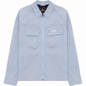 Get 38 Discount on Paul Smith Light Blue Zip Overshirt