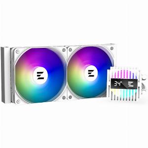 Zalman ALPHA2 A24 WHITE système de refroidissement dordinateur Processeur Refroidisseur de liquide toutenun 12 cm Blanc