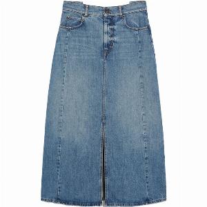 Weekend Maxmara Gesso Skirt Navy